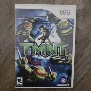 TMNT Teenage Mutant Ninja Turtles Wii (Nintendo Wii, 2007) CIB GUC